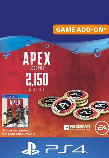 Apex Legends 2150 Apex Coins (PS4) PSN Key ITALY