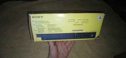 PlayStation 2 Slim Negra con Caja y funda PET for sale
