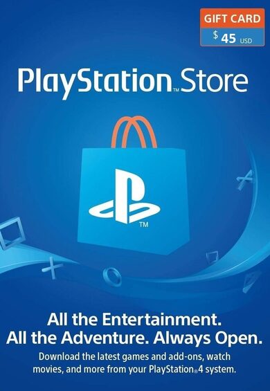 E-shop PlayStation Network Card 45 USD (KWD) PSN Key KUWAIT