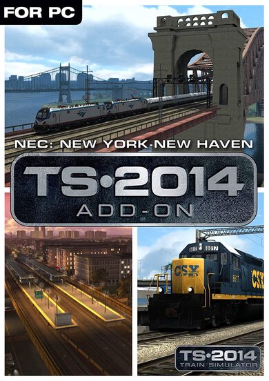 E-shop Train Simulator: NEC: New York-New Haven Route (DLC) (PC) Steam Key GLOBAL