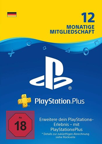 Suscripción PlayStation Plus 365 días (DE) Código de PSN ALEMANIA