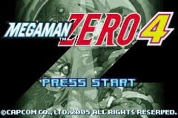 Mega Man Zero 4 (2005) Game Boy Advance