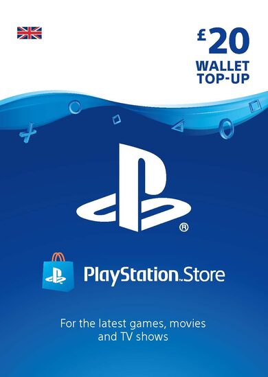 E-shop PlayStation Network Card 20 GBP (UK) PSN Key UNITED KINGDOM