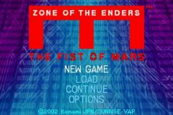 Zone of the Enders: The Fist of Mars Game Boy Advance