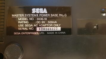 Sega Master System II, Black [tik konsole]