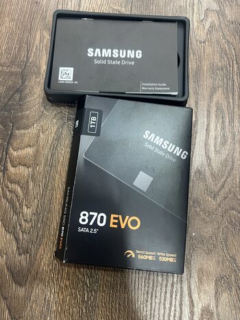 Samsung 870 Evo 1TB/SSD/Kaip naujas for sale