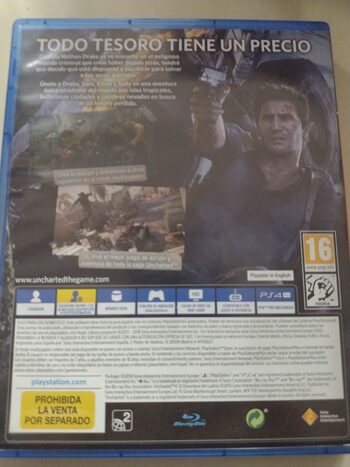 Uncharted 4: A Thief's End (Uncharted 4: El Desenlace Del Ladrón) PlayStation 4