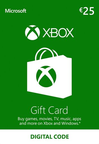 Xbox Live Gift Card 25 EUR Xbox Live Key NETHERLANDS