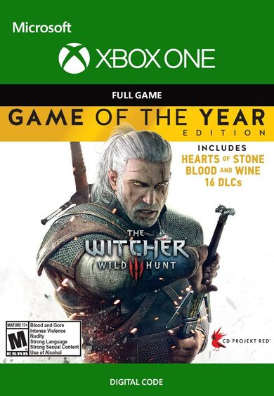 E-shop The Witcher 3: Wild Hunt GOTY (Xbox One) Xbox Live Key EUROPE