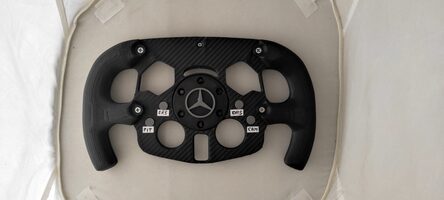 MOD. Volante F1 Formula 1 para Logitech G29 y G923 tapa central Mercedes