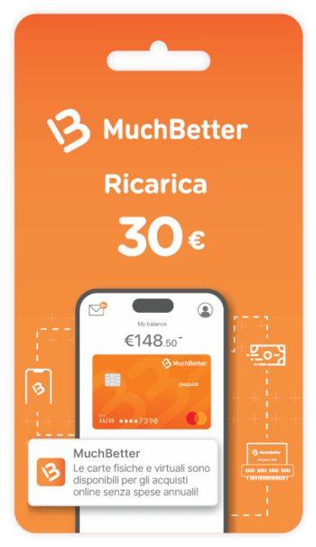 MuchBetter 30 EUR Voucher ITALY