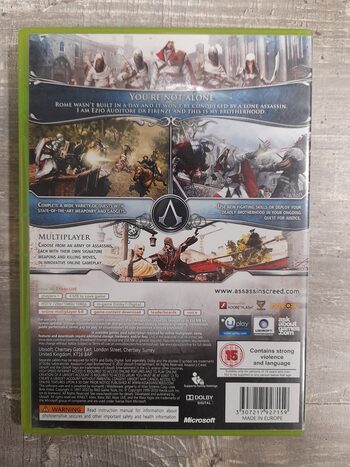 Assassin’s Creed Brotherhood Xbox 360