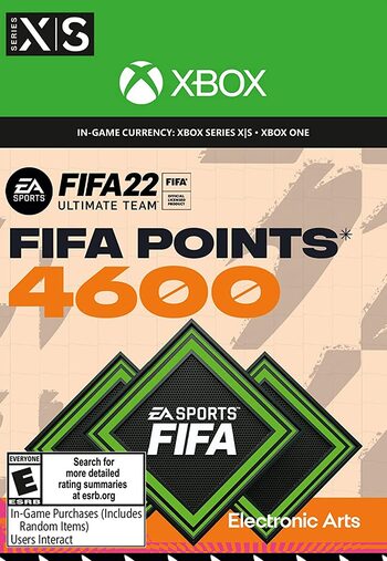 FIFA 22 - 4600 FUT Points Xbox Live Key UNITED STATES