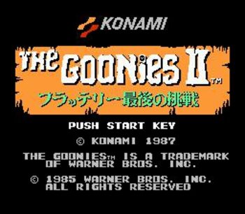 The Goonies II NES