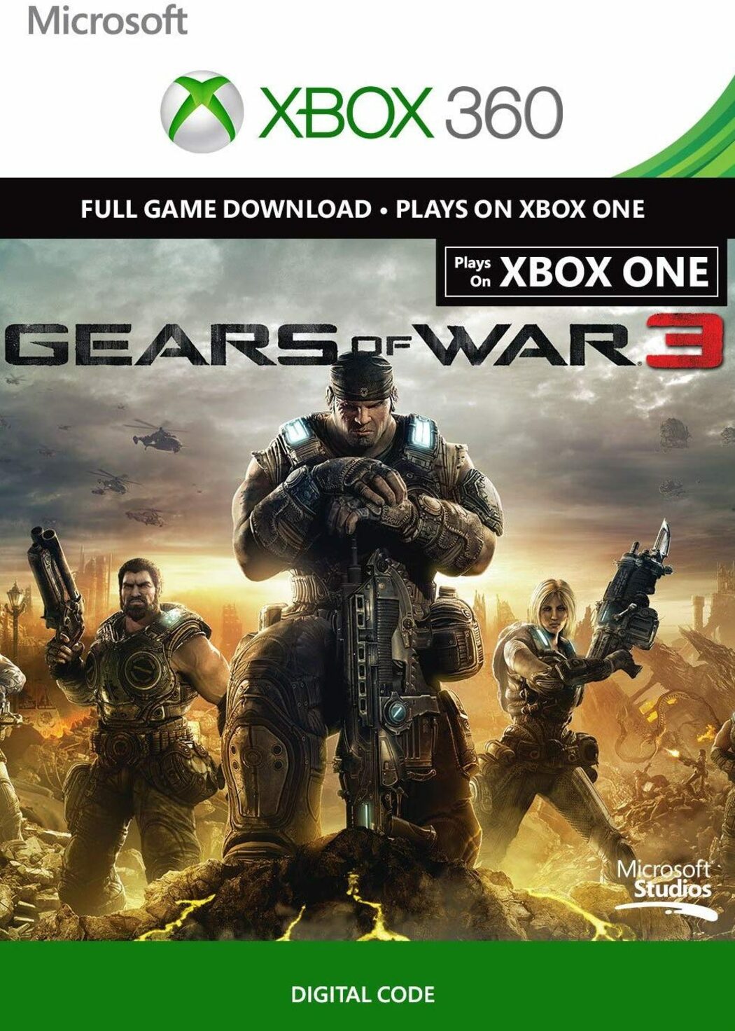 Buy Gears of War 3 (Xbox 360 / Xbox key! Cheap price | ENEBA