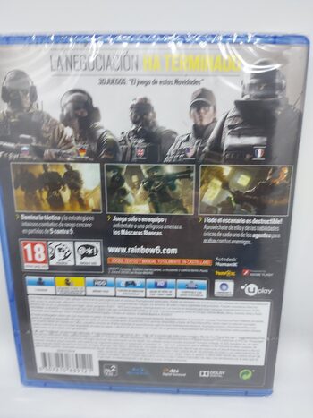 Tom Clancy's Rainbow Six Siege PlayStation 4