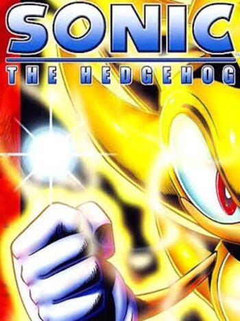 Super Sonic in Sonic the Hedgehog SEGA Mega Drive