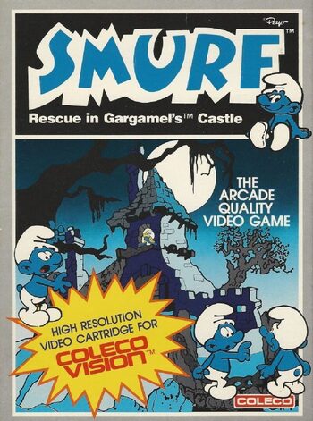 Smurf: Rescue in Gargamel's Castle Atari 2600