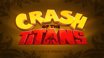 Crash of the Titans (Crash: Lucha de Titanes) Wii