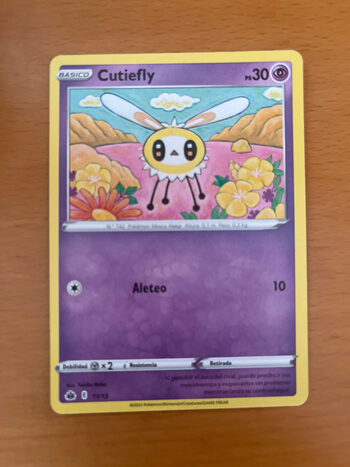 Carta Pokémon Cutiefly