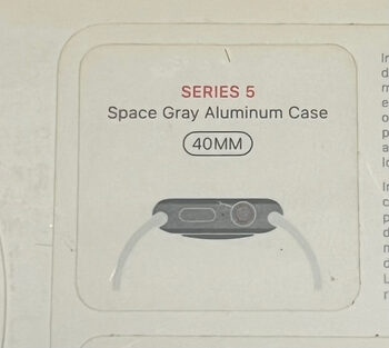 Apple Watch Series 5 Aluminum GPS + Cellular Space Gray