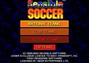 Sensible Soccer SEGA Mega Drive