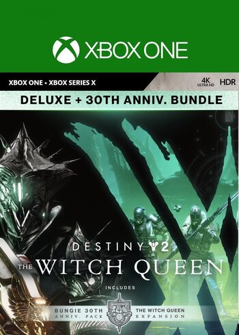 Destiny 2: The Witch Queen Deluxe + Bungie 30th Anniversary Bundle (DLC) Código de XBOX LIVE ARGENTINA