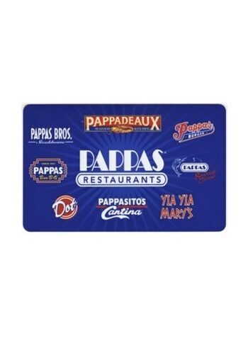 Pappas Restaurants Gift Card 20 USD Key UNITED STATES