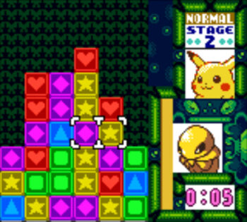 Pokémon Puzzle Challenge Game Boy Color