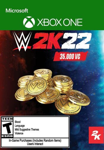 WWE 2K22 35,000 Virtual Currency Pack for Xbox One Key GLOBAL