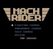 Mach Rider (1985) NES