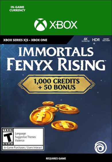 E-shop Immortals Fenyx Rising Credits Pack (1050 Credits) XBOX LIVE Key GLOBAL