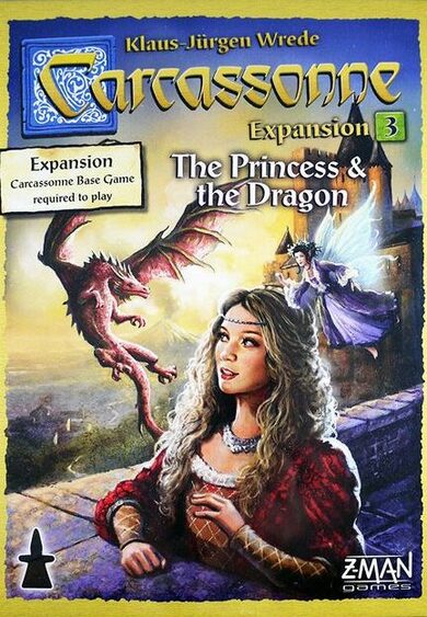 E-shop Carcassonne - The Princess & the Dragon Expansion (DLC) Steam Key GLOBAL