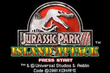 Jurassic Park III: Island Attack Game Boy Advance