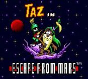 Taz in Escape from Mars SEGA Mega Drive