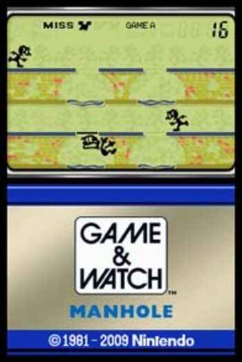 Game & Watch: Manhole Nintendo DS