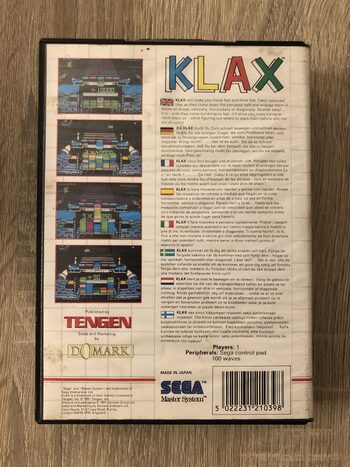 Klax SEGA Master System