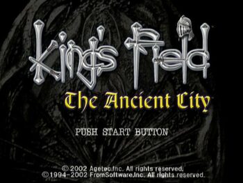 King's Field IV PlayStation 2