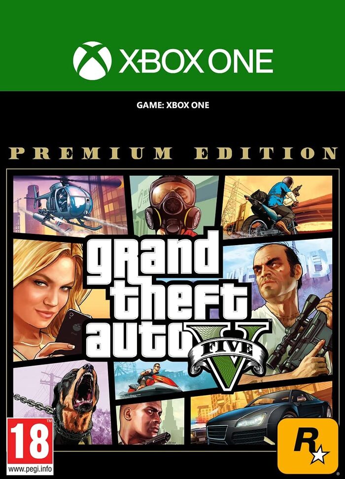 Grand Theft Auto V: Premium Online (Xbox One) key!