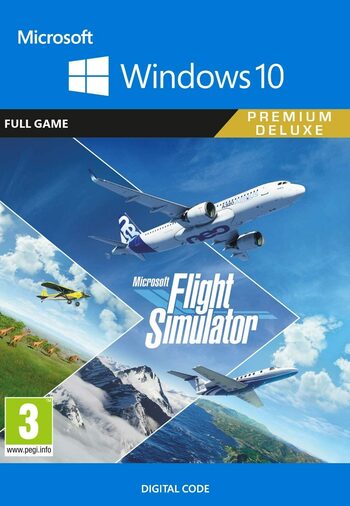 Microsoft Flight Simulator: Premium Deluxe Edition - Windows 10 Store Código EUROPE