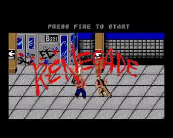 Renegade (1986) NES