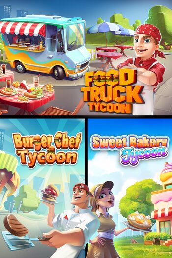 Food Truck Tycoon + Burger Chef Tycoon + Sweet Bakery Tycoon XBOX LIVE Key ARGENTINA