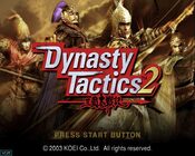 Dynasty Tactics 2 PlayStation 2