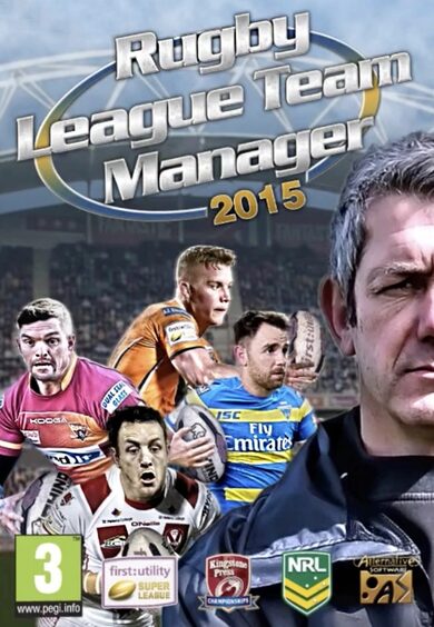 E-shop Rugby League Team Manager 2015 Steam Key GLOBAL