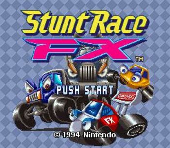 Stunt Race FX SNES