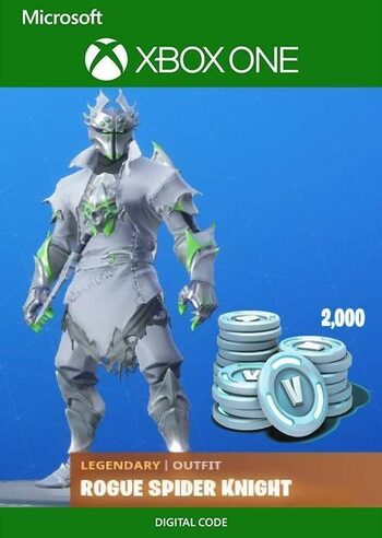 Fortnite: Rogue Spider Knight Bundle + 2000 V-Bucks Xbox Live Klucz GLOBAL
