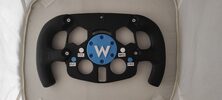 MOD. Volante F1 Formula 1 para Logitech G29 y G923 tapa central Williams