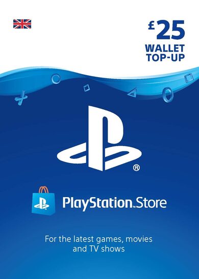 E-shop PlayStation Network Card 25 GBP (UK) PSN Key UNITED KINGDOM