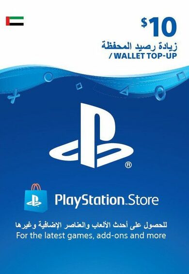 E-shop PlayStation Network Card 10 USD (UAE) PSN Key UNITED ARAB EMIRATES