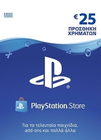 E-shop PlayStation Network Card 25 EUR (GR) PSN Key GREECE